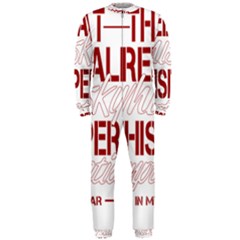 Fireball Whiskey Shirt Solid Letters 2016 Onepiece Jumpsuit (men) 