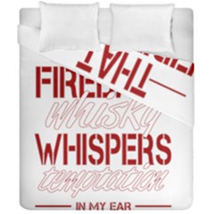 Fireball Whiskey Shirt Solid Letters 2016 Duvet Cover Double Side (california King Size) by crcustomgifts