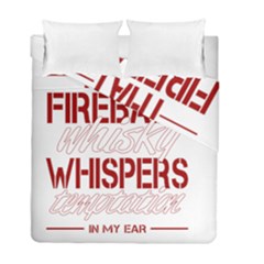 Fireball Whiskey Shirt Solid Letters 2016 Duvet Cover Double Side (full/ Double Size) by crcustomgifts