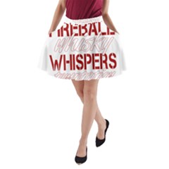 Fireball Whiskey Shirt Solid Letters 2016 A-line Pocket Skirt by crcustomgifts