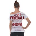 Fireball Whiskey Shirt Solid Letters 2016 Tie-Up Tee View2