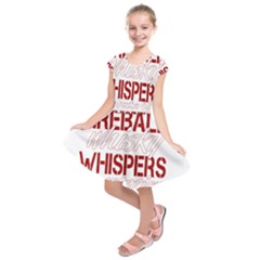 Fireball Whiskey Shirt Solid Letters 2016 Kids  Short Sleeve Dress by crcustomgifts