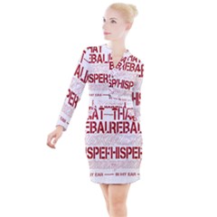 Fireball Whiskey Shirt Solid Letters 2016 Button Long Sleeve Dress