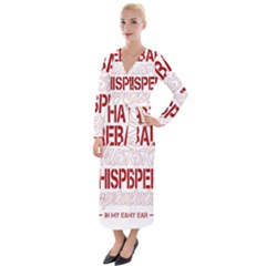 Fireball Whiskey Shirt Solid Letters 2016 Velvet Maxi Wrap Dress