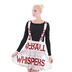 Fireball Whiskey Shirt Solid Letters 2016 Suspender Skater Skirt by crcustomgifts