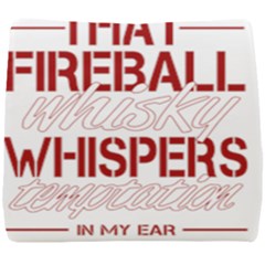 Fireball Whiskey Shirt Solid Letters 2016 Seat Cushion