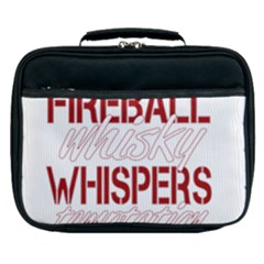 Fireball Whiskey Shirt Solid Letters 2016 Lunch Bag