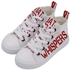 Fireball Whiskey Shirt Solid Letters 2016 Kid s Mid-top Canvas Sneakers