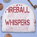 Fireball Whiskey Shirt Solid Letters 2016 Horseshoe Style Canvas Pouch View1