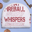 Fireball Whiskey Shirt Solid Letters 2016 Horseshoe Style Canvas Pouch View2