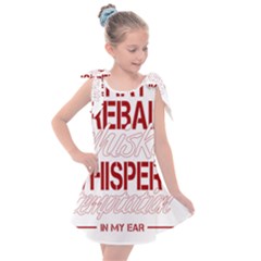 Fireball Whiskey Shirt Solid Letters 2016 Kids  Tie Up Tunic Dress