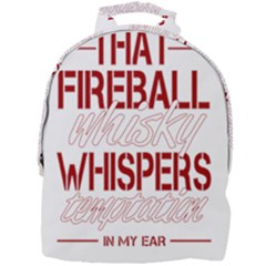 Fireball Whiskey Shirt Solid Letters 2016 Mini Full Print Backpack