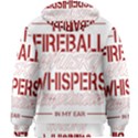 Fireball Whiskey Shirt Solid Letters 2016 Kids Zipper Hoodie Without Drawstring View2