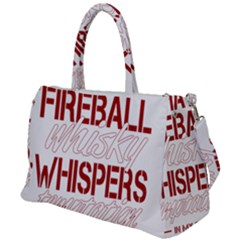 Fireball Whiskey Shirt Solid Letters 2016 Duffel Travel Bag