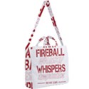 Fireball Whiskey Shirt Solid Letters 2016 Square Shoulder Tote Bag View2