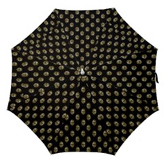 Venetian Mask Motif Pattern 1 Straight Umbrellas by dflcprintsclothing