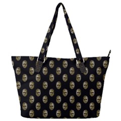 Venetian Mask Motif Pattern 1 Full Print Shoulder Bag