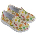 Thanksgiving pattern Kid s Lightweight Slip Ons View3