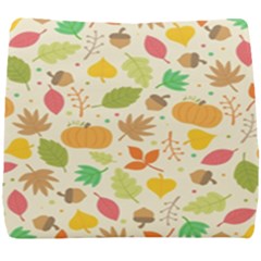 Thanksgiving Pattern Seat Cushion by Valentinaart