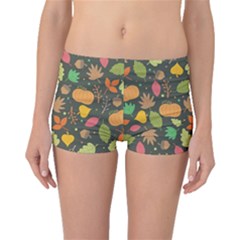 Thanksgiving pattern Boyleg Bikini Bottoms