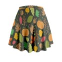 Thanksgiving pattern Mini Flare Skirt View2