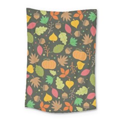 Thanksgiving pattern Small Tapestry