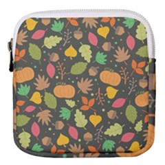 Thanksgiving pattern Mini Square Pouch