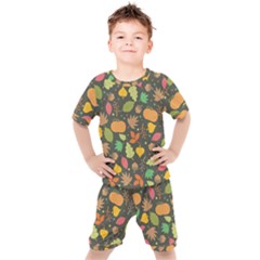 Thanksgiving pattern Kid s Set