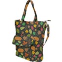 Thanksgiving pattern Shoulder Tote Bag View1