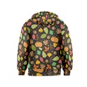 Thanksgiving pattern Kids  Zipper Hoodie View2