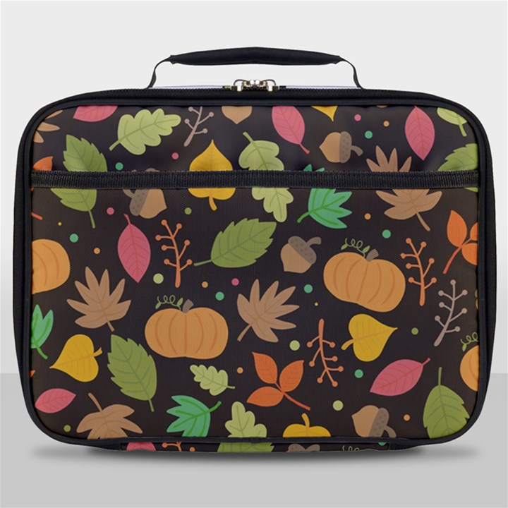 Thanksgiving pattern Full Print Lunch Bag