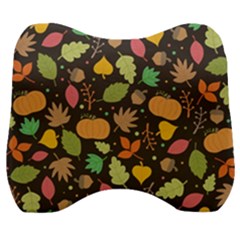 Thanksgiving Pattern Velour Head Support Cushion