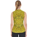 Sunshine Feathers And Fauna Ornate Mock Neck Shell Top View2