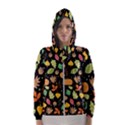 Thanksgiving pattern Hooded Windbreaker (Women) View1