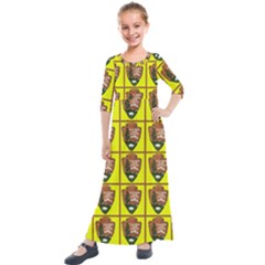 Park Service Kids  Quarter Sleeve Maxi Dress