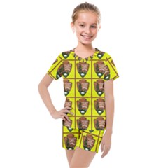 Park Service Kids  Mesh Tee And Shorts Set