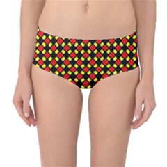 New Stuff-1 Mid-waist Bikini Bottoms by ArtworkByPatrick