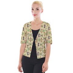 New Stuff-6 Cropped Button Cardigan