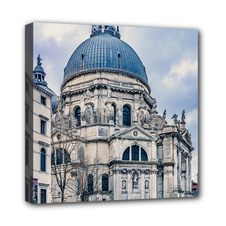 Santa Maria Della Salute Church, Venice, Italy Mini Canvas 8  x 8  (Stretched)