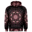 Fantasy Flowers Ornate And Polka Dots Landscape Men s Overhead Hoodie View1