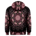 Fantasy Flowers Ornate And Polka Dots Landscape Men s Overhead Hoodie View2