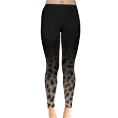 Ombre Leopard Print Animal Print Leggings 