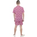 Pink Ribbon - breast cancer awareness month Men s Mesh Tee and Shorts Set View2