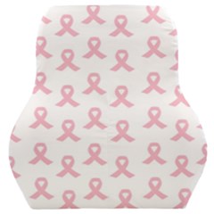 Pink Ribbon - Breast Cancer Awareness Month Car Seat Back Cushion  by Valentinaart