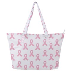 Pink Ribbon - Breast Cancer Awareness Month Full Print Shoulder Bag