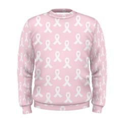 Pink Ribbon - Breast Cancer Awareness Month Men s Sweatshirt by Valentinaart