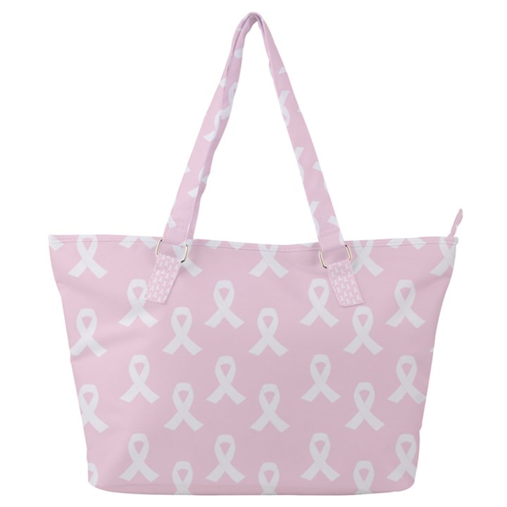 Pink Ribbon - breast cancer awareness month Full Print Shoulder Bag