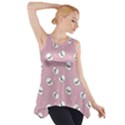 Cute Kawaii Ghost pattern Side Drop Tank Tunic View1