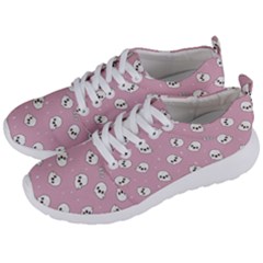 Cute Kawaii Ghost Pattern Men s Lightweight Sports Shoes by Valentinaart