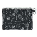 Human skeleton pattern - Halloween  Canvas Cosmetic Bag (XL) View2